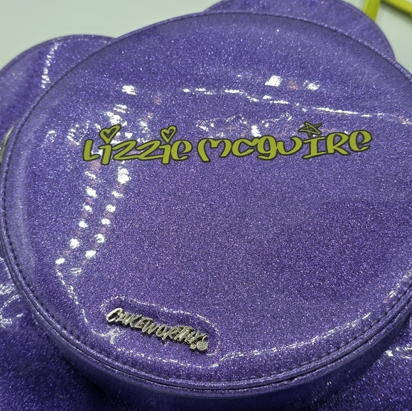 Cakeworthy Lizzie McGuire Purple Sparkle Daisy Crossbody Bag - Picture 6 of 6